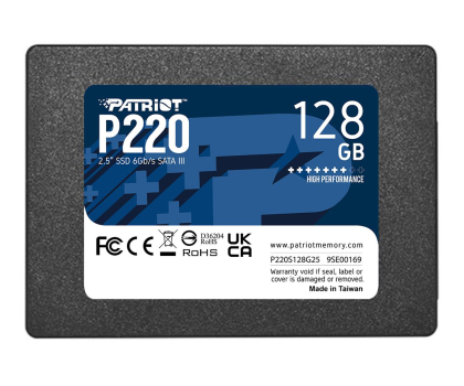 Dysk wewnętrzny PATRIOT P220 128GB 2,5" P220S128G25